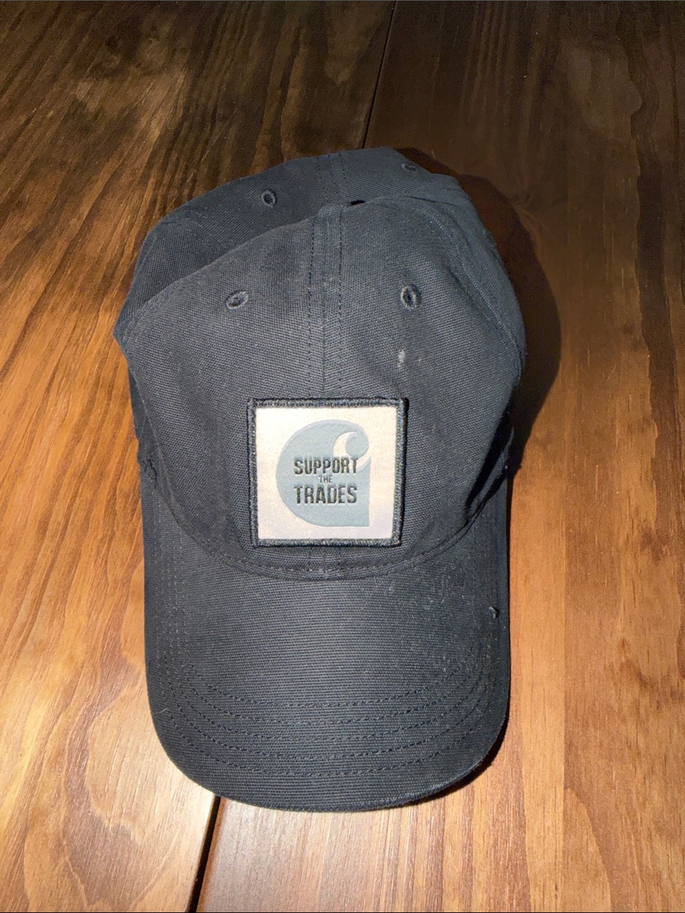 Carhartt Black Baseball Cap with Front Patch